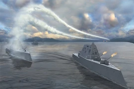 Khám phá sức mạnh khủng khiếp của siêu tàu khu trục Zumvalt