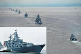 Nga cho Trung Quốc tham quan siêu tuần dương hạm Varyag