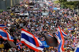 Lực lượng biểu tình Thái Lan ra tối hậu thư cho chính phủ 