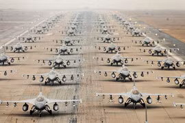 Mỹ chuẩn bị triển khai hàng chục máy bay chiến đấu tới Hàn Quốc