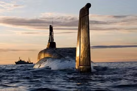 Tàu ngầm hạt nhân Nga khoác “áo tàng hình” siêu đẳng