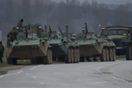 Quân đội Nga tràn vào Crimea chỉ còn là vấn đề thời gian