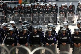 Cảnh sát Thái Lan quyết tâm “dẹp loạn” biểu tình vào tuần tới