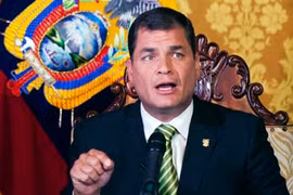 Ecuador không công nhận chính phủ hiện tại của Ukraine