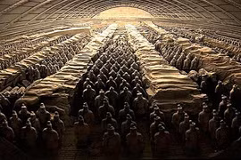 Phát hiện hàng ngàn áo giáp “chiến binh đất nung” của “Tần Thủy Hoàng”