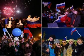 Kết quả vừa công bố, toàn dân Crimea đổ ra đường ăn mừng