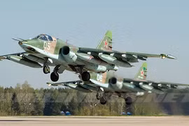 Nga triển khai thêm 4 cường kích Su-25 đến Kyrgyzstan