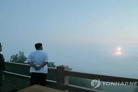 Triều Tiên phóng 4 tên lửa tầm ngắn vào vùng biển phía Đông