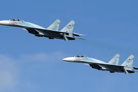 Nga tăng cường 20 máy bay chiến đấu Su-27 tại Crimea