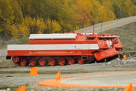 Nga biến xe tăng chủ lực T-80 thành… xe cứu hỏa