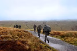 Hai lính Anh tử nạn khi thi tuyển đặc nhiệm đổ bộ đường không