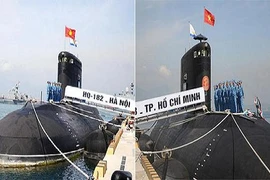 Tàu ngầm Kilo HQ-184 Hải Phòng sắp lên đường về Việt Nam