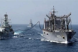 Ba tàu hải quân Nhật Bản sang thăm Campuchia lần thứ 6