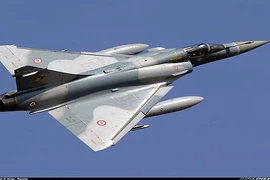 Máy bay chiến đấu Mirage 2000B của Pháp rơi khi huấn luyện
