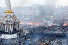 Bạo lực quê nhà đánh gục Đoàn thể thao Olimpic Ukraine 