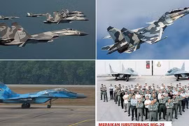 Máy bay chiến đấu Nga đang dần “phủ sóng” khu vực Đông Nam Á