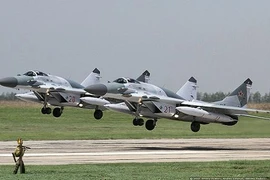 Máy bay chiến đấu MiG-29 của Nga rơi, phi công tử nạn