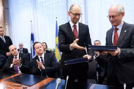 EU chính thức ký hiệp định liên kết với Ukraine, Gruzia và Moldova