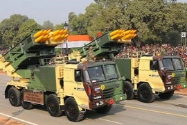 Ấn Độ phóng thử thành công hệ thống tên lửa phóng loạt Pinaka
