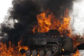 Syria trả đũa, bắn tan xác xe chiến đấu Israel đột nhập qua biên giới