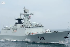 Tàu chiến Nga, Trung cùng hộ tống chở vũ khí hóa học khỏi Syria