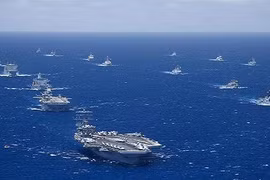 Mỹ-Trung gượng gạo “chạm mặt” trong diễn tập RIMPAC-2014 