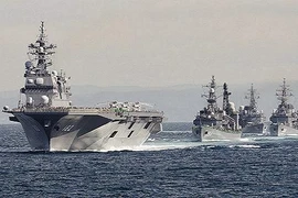 3 chiến hạm khủng của Nhật đến Philippines, cứu trợ