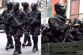 Mặt nạ chống đạn kiểu “ác quỷ” của đặc nhiệm Đài Loan