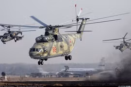 Khám phá khả năng vận tải siêu hạng của Mi-26 Halo