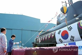 Hàn Quốc hạ thủy tàu ngầm tấn công Type 214