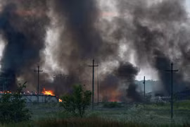 Quân ly khai phá hủy kho đạn của quân đội Ukraine ở Lugansk