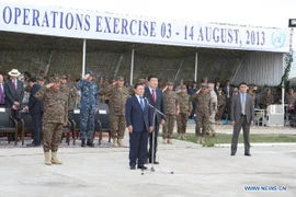 Mông Cổ tổ chức diễn tập đa quốc gia Khaan Quest 2013