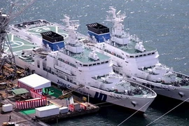 Nhật tăng cường 2 tàu tuần tra Type mới để cảnh giới Trung Quốc