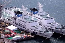 Nhật tăng cường 2 tàu tuần tra Type mới để cảnh giới Trung Quốc