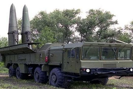 Lực lượng tên lửa Nga diễn tập phóng tên lửa Iskander