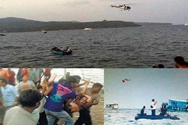 Ấn Độ lật phà trong “Ngày Cộng hòa” làm 21 du khách thiệt mạng