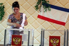 Đảng cầm quyền Nga thắng lớn tại cuộc bầu cử địa phương ở Crimea