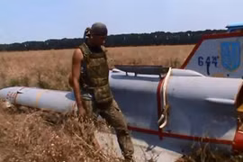 Tự vệ Donetsk bắn hạ một UAV trinh sát Tu-143 “đồ cổ” của Ukraine