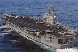 Mỹ triển khai luân phiên tàu sân bay hạt nhân tới Nhật Bản