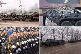 Ukraine triển khai quân trên biên giới, Mỹ không can thiệp quân sự