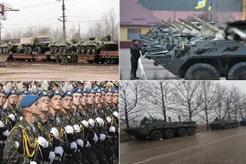 Ukraine triển khai quân trên biên giới, Mỹ không can thiệp quân sự