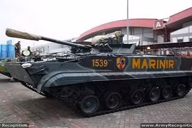 Indonesia tiếp nhận 37 xe bọc thép lội nước BMP-3F của Nga