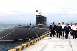 Chuẩn bị cử hành lễ bàn giao tàu ngầm Hà Nội cho Hải quân Việt Nam
