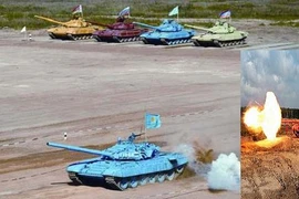 Xe tăng Nga “nhảy Valse” tại Giải đấu tăng quốc tế Moscow