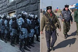 Tự vệ Crimea lên đường “chia lửa”, người nhập cư Nga muốn tòng quân