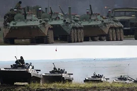 Lực lượng quân sự Nga áp sát biên giới, Ucraina lo bị tấn công