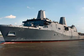 Tàu đổ bộ khủng LPD-25 “Somerset” gia nhập hải quân Mỹ