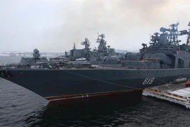 Hơn 10 tàu chiến Nga diễn tập chống ngầm quy mô lớn tại biển Barents