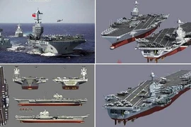 Lộ diện tàu sân bay quốc nội số 18 “Sơn Đông” và số 20 của Trung Quốc 