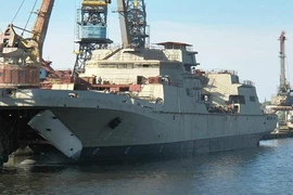 Nga nhận tàu đổ bộ xe tăng Ivan Gren vào năm 2015